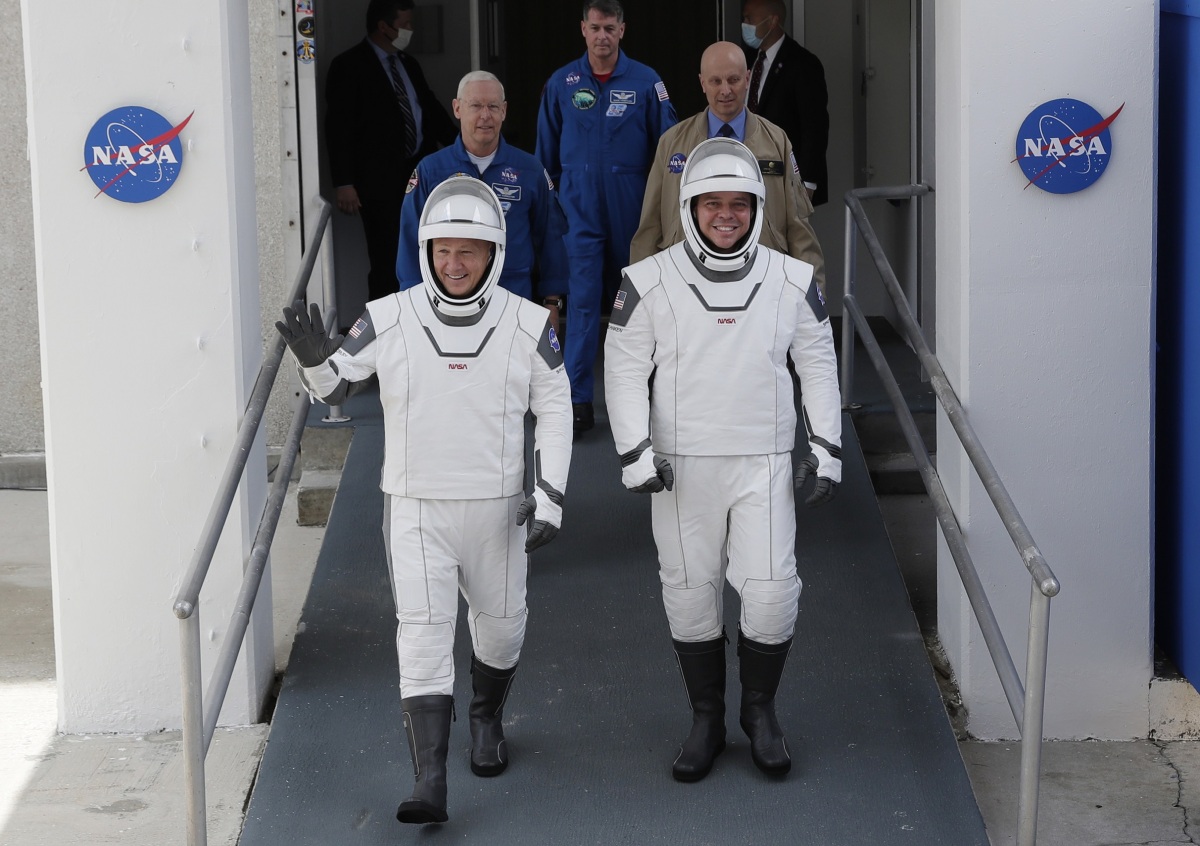 Douglas Hurley  a Robert Behnken astronauti