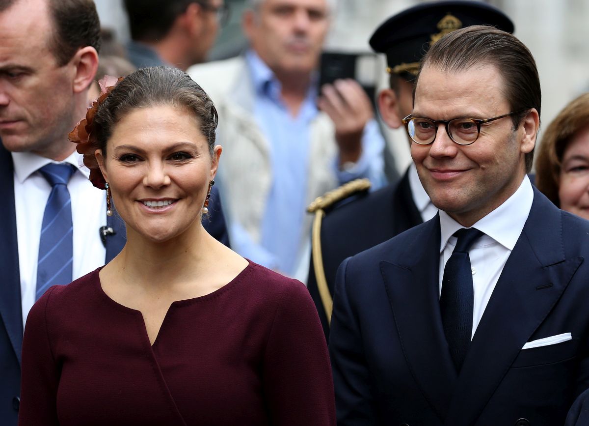 Princ Daniel a princezná Viktória.