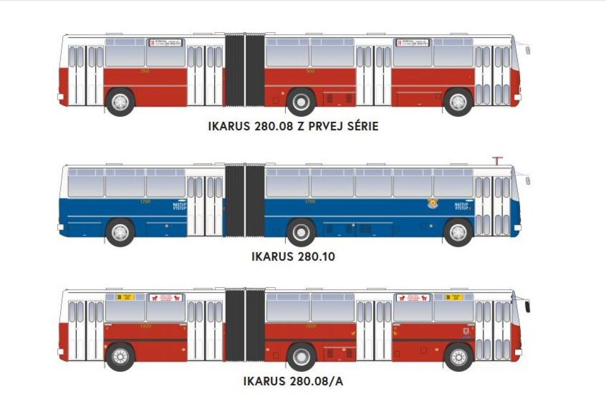 Ikarus 280 - história