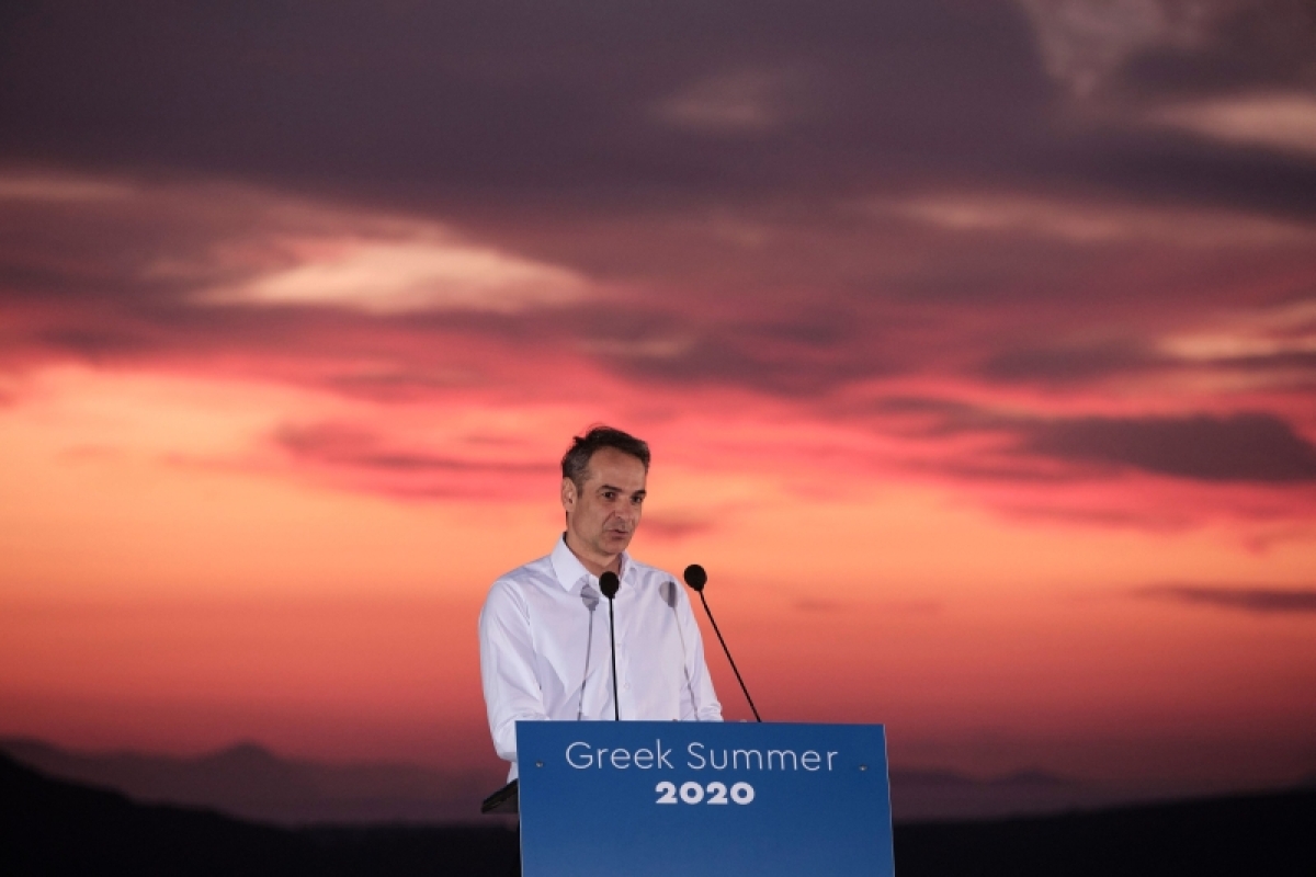 Turistický ruch, Grécko, Mitsotakis