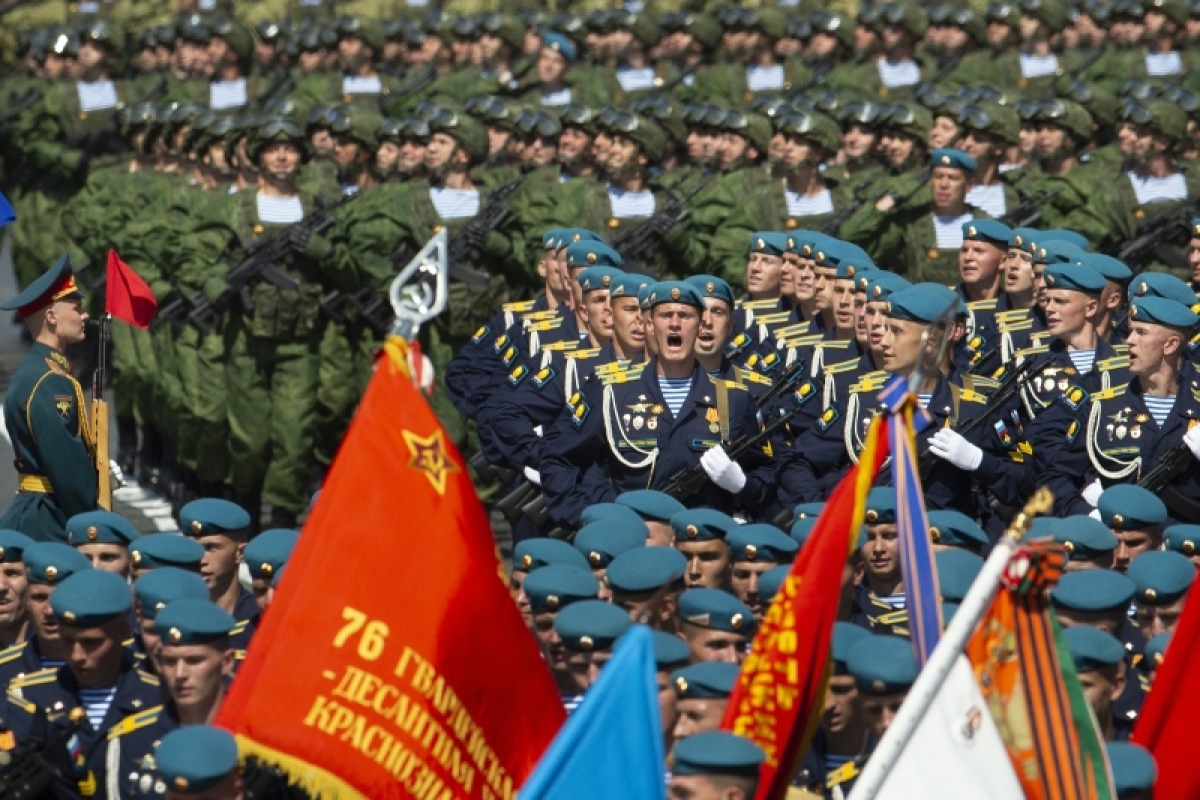Russia Red Square Parade