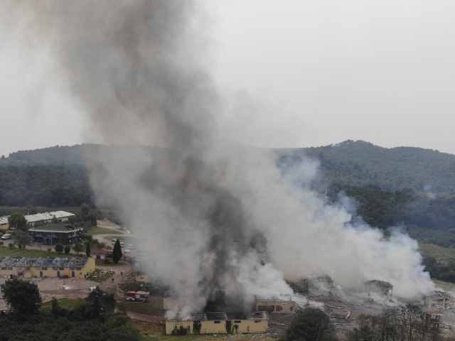 Turecko továreň pyrotechnika zranení