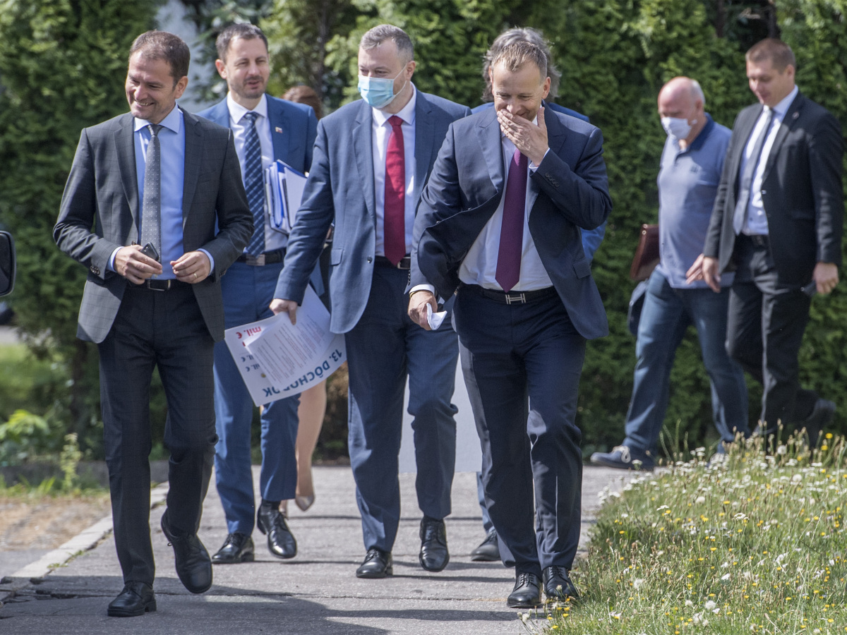 Igor Matovič / Eduard Heger / Milan Krajniak / Boris Kollár /