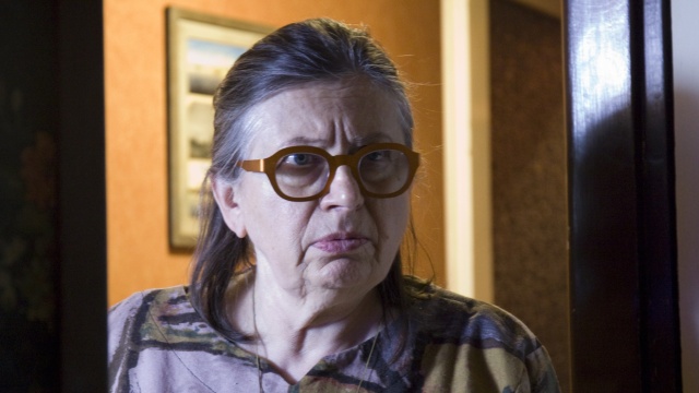 Zuzana Kronerová stvárnila vo filme Martina Šulíka Muž so zajačími ušami spisovateľovu manželku.