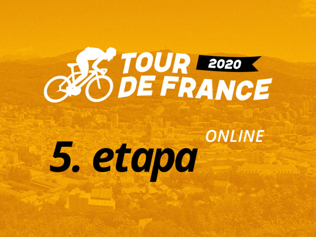 Tour de France, online, 5. etapa