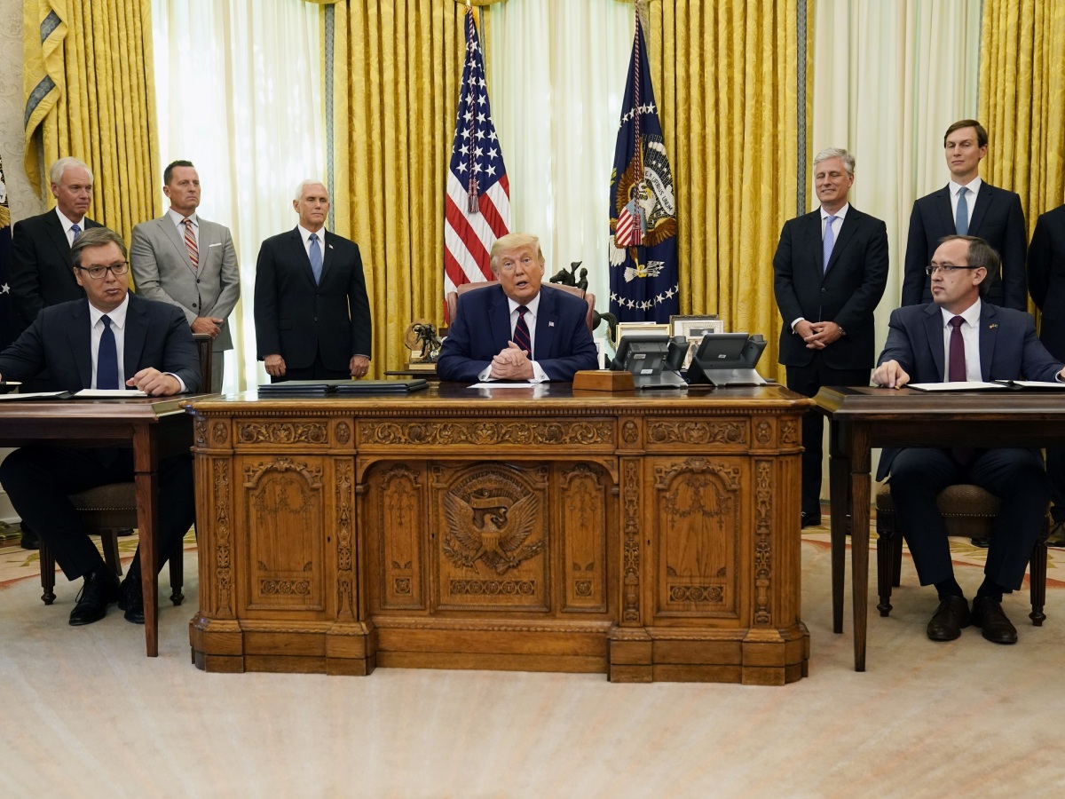 Trump vučič Hoti