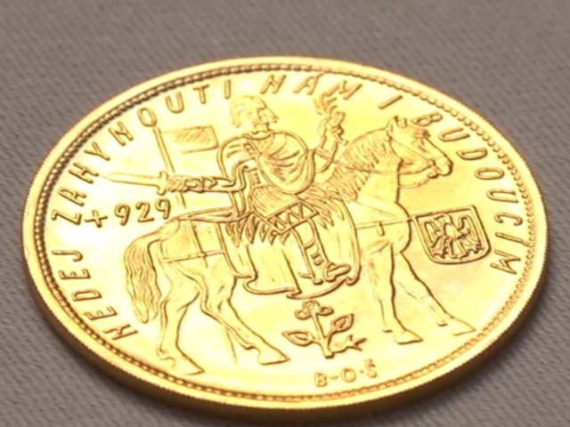 Minca / Zlatý svätováclavský päťdukát /