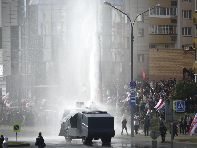 Bielorusko, protesty, vodné delo