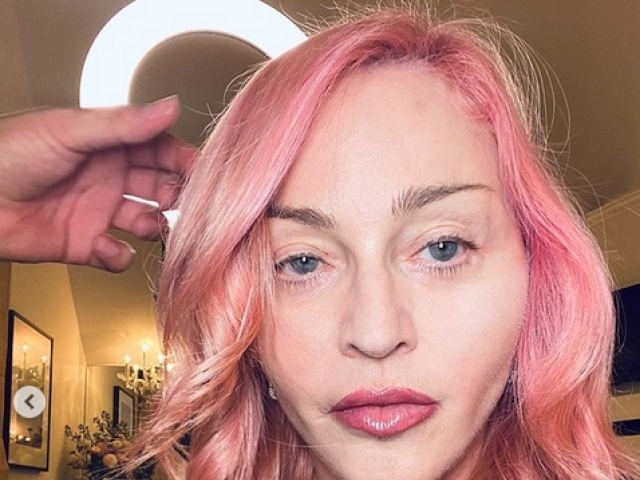Speváčka Madonna na zábere z Instagramu.