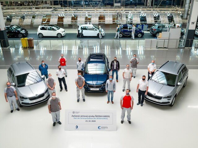 Škoda Karoq - výroba Bratislava 2020