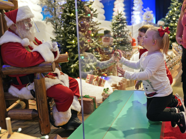 Santa, koronavírus, USA