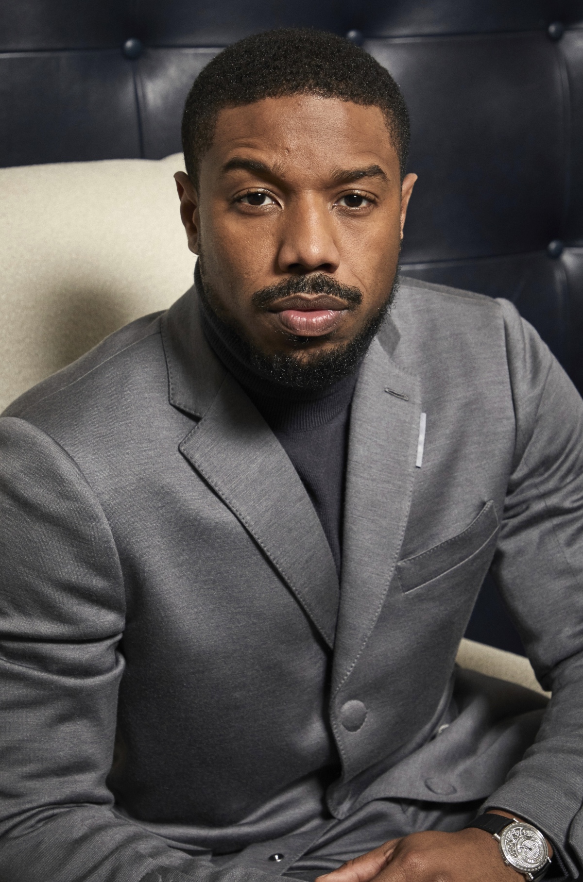 Herec Michael B. Jordan na zábere z roku 2019.