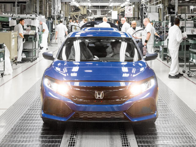 Honda - výroba Swindon