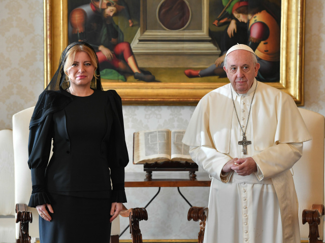 Vatikán čaputová Pápež