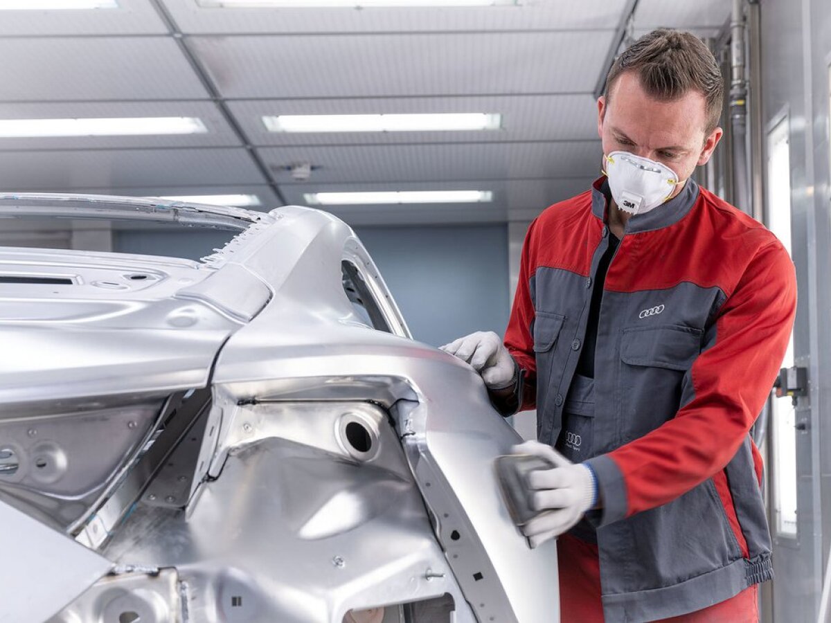 Audi e-tron GT - výroba Böllinger Höfe