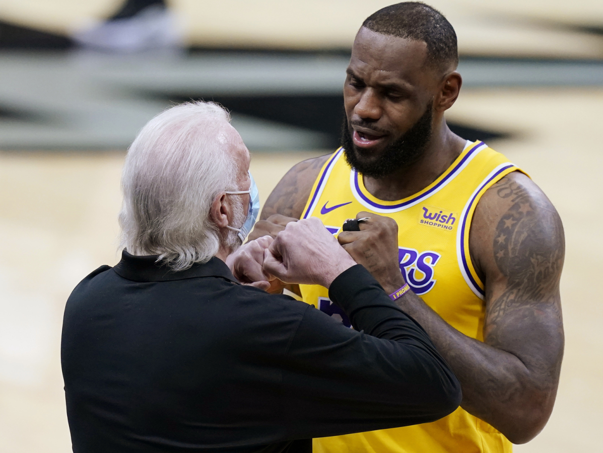 LeBron James, Greg Popovich