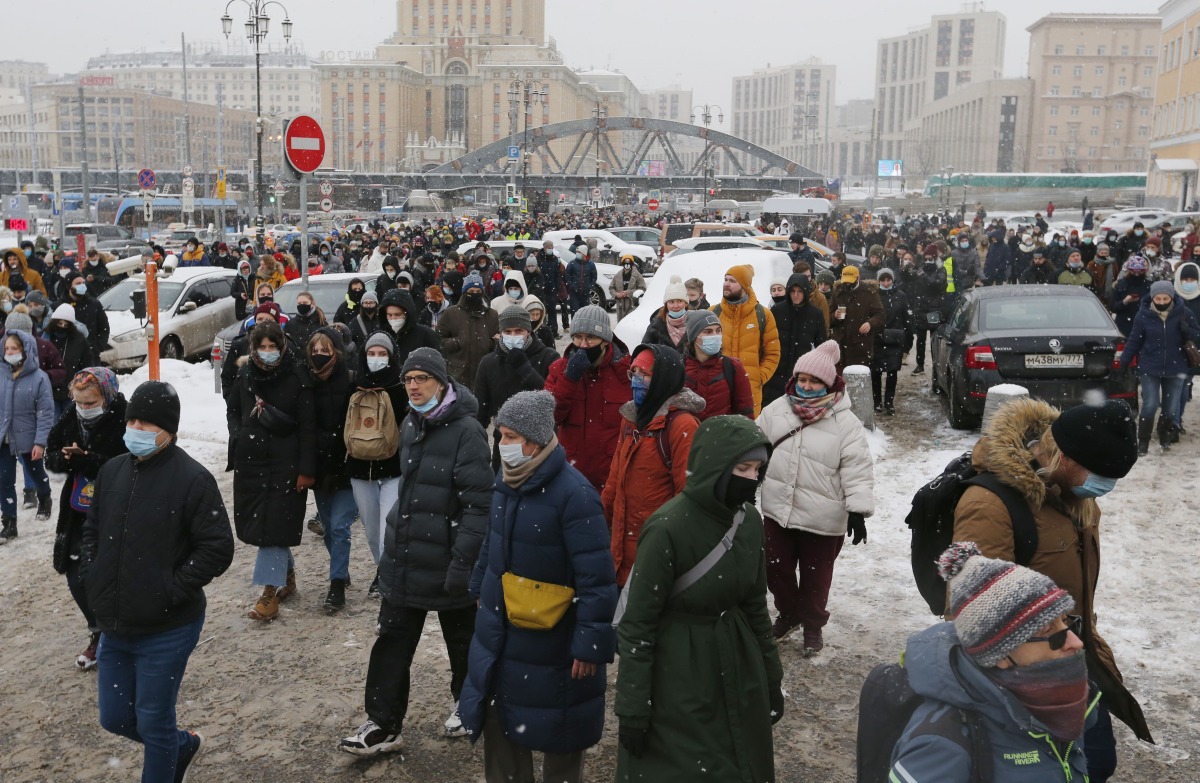 protest, rusko, navaľnyj