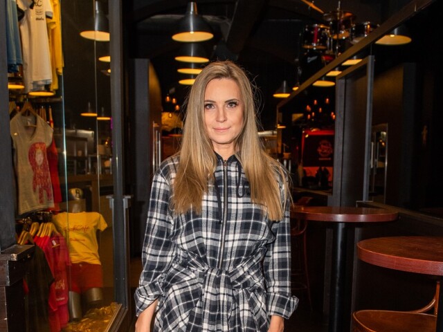 Moderátorka Erika Judínyová na zábere z roku 2018.