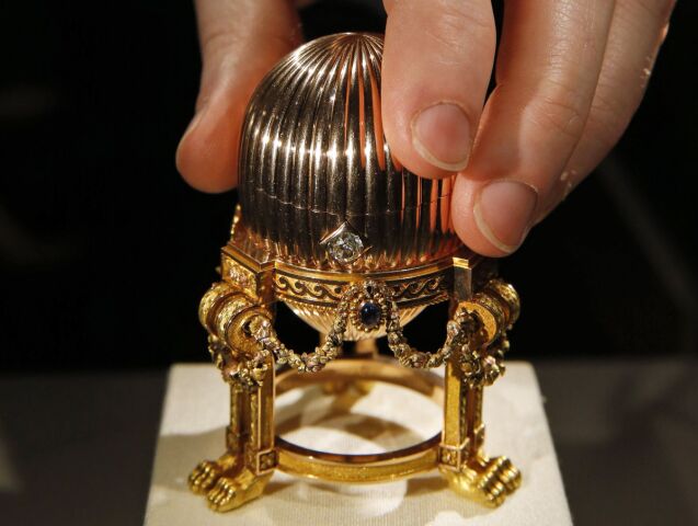 Británia Fabergé vajce
