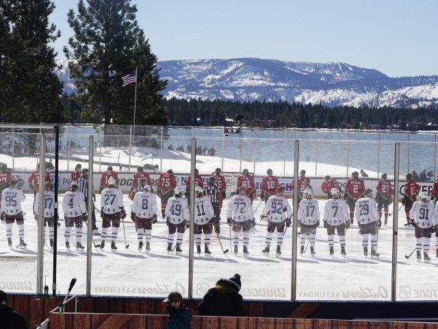 CORRECTION Golden Knights Avalanche Hockey