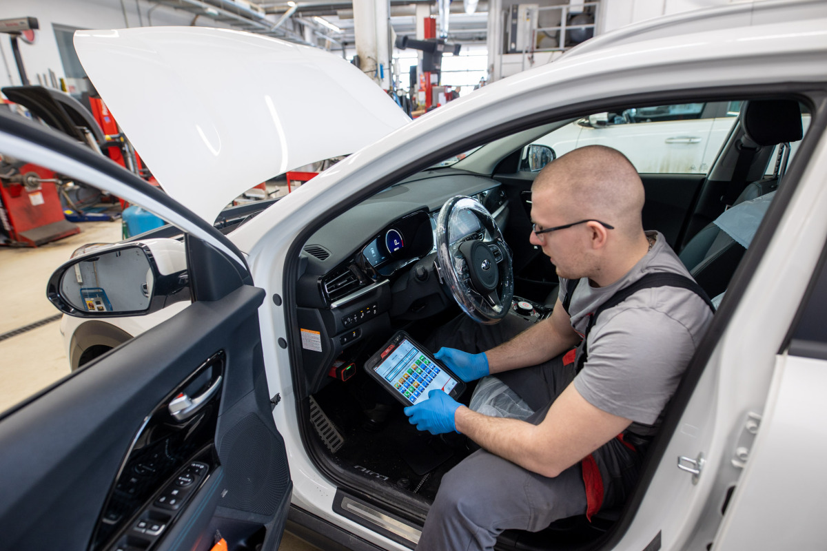 Kia e-Niro - servis