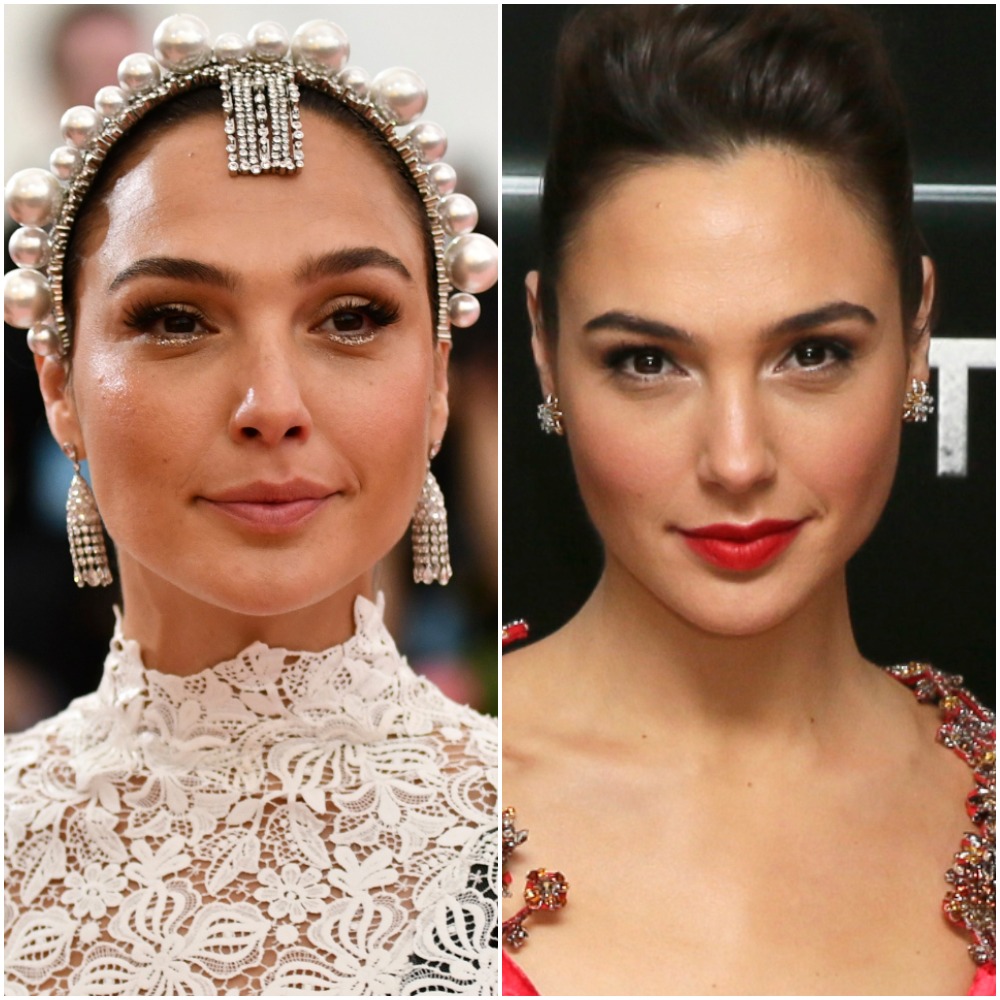 Gal Gadot  - takto dokáže zmeniť jej tvár červený rúž.