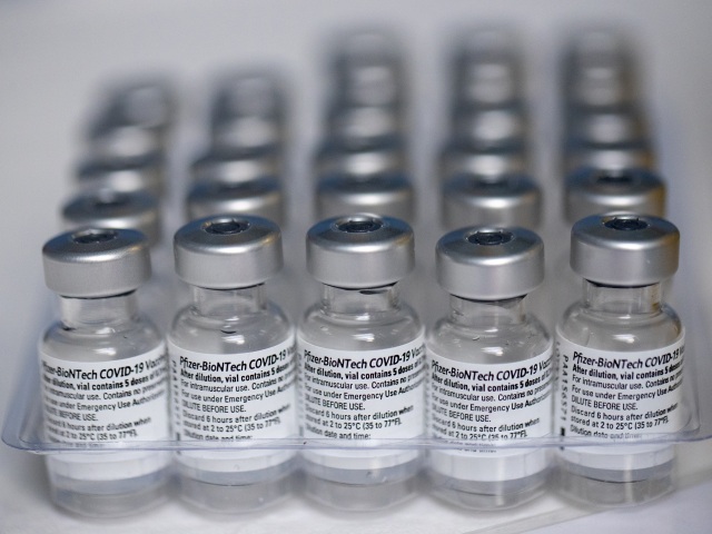 Pfizer/BioNTech vakcína ampulky