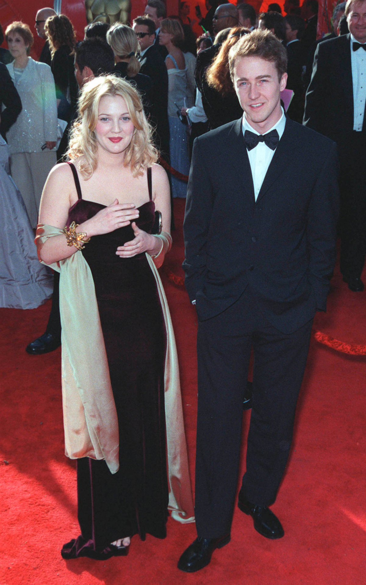Drew Barrymore a Edward Norton