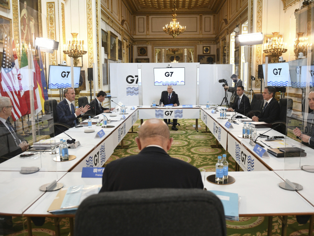 Británia Raab ministri G7 schôdzka