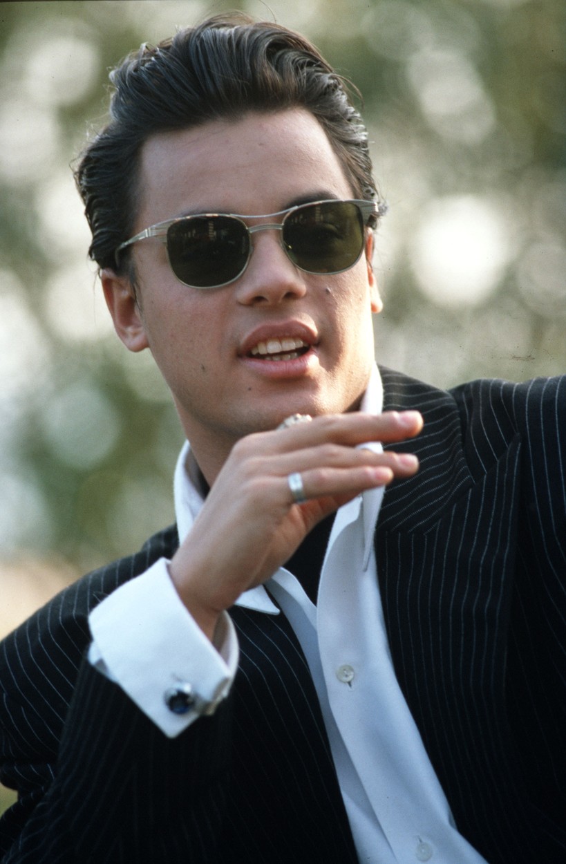 Britský spevák Nick Kamen na snímke z roku 1985.