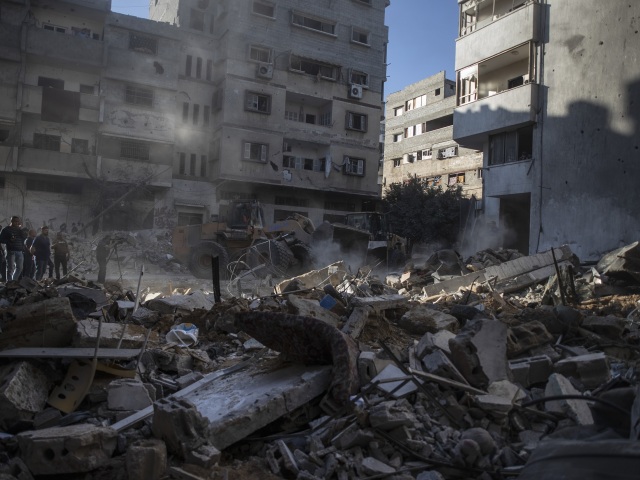 izrael ruiny bombardovanie gaza