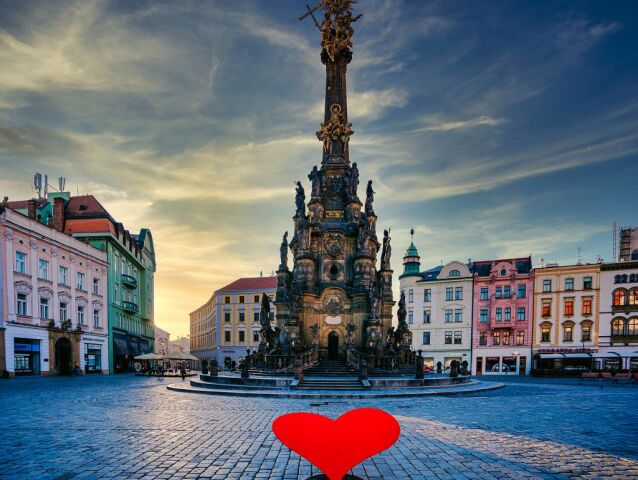 olomouc srdce
