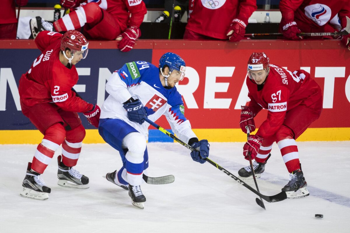 Lotyšsko MS2021 Hokej A Slovensko Rusko