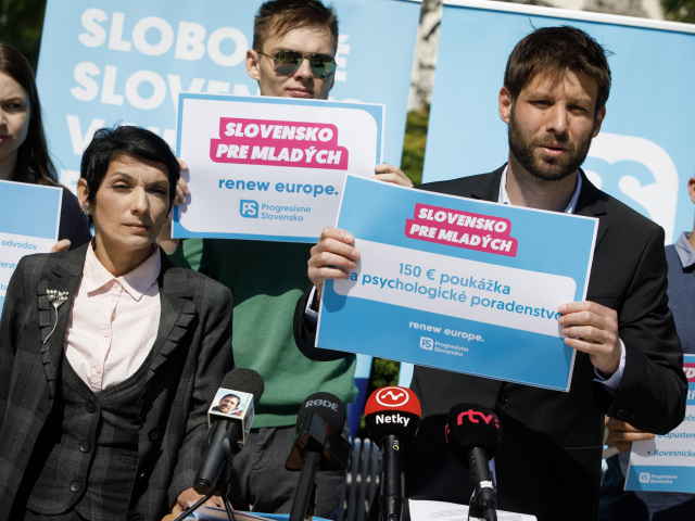 PS progresívne slovensko šimečka bihariová