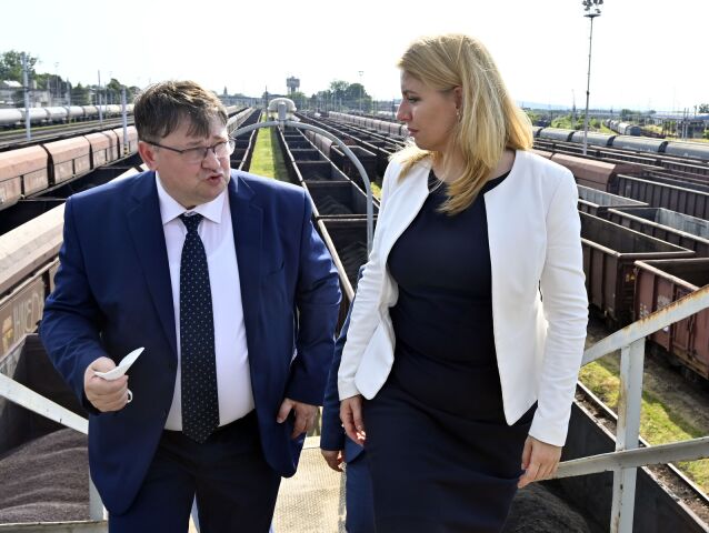 Zuzana Čaputová / Miroslav Hopta  / Čierna nad Tisou /