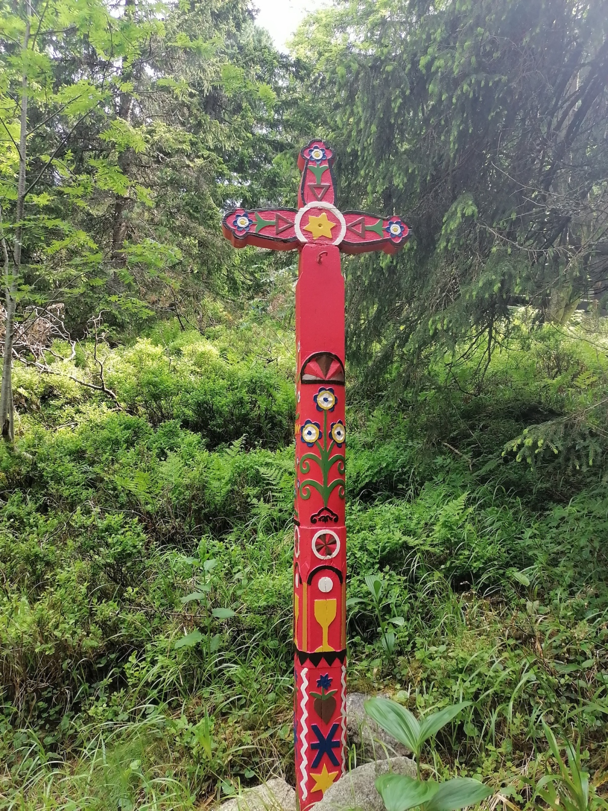 Detviansky kríž Vysoké Tatry Symbolicky cintorin