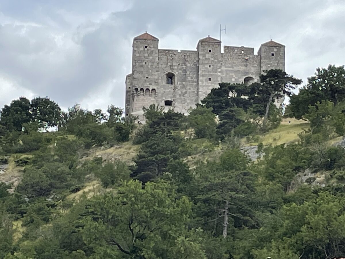 Pevnosť Nehaj je symbolom mesta Senj.