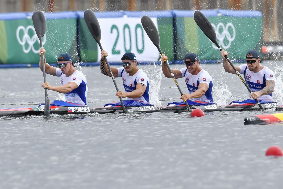 Japonsko OH2020 SR Kanoistika K4 semifinále