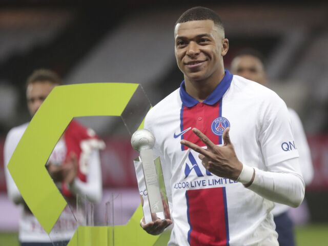Francúzsko Futbal liga Brest PSG Mbappé