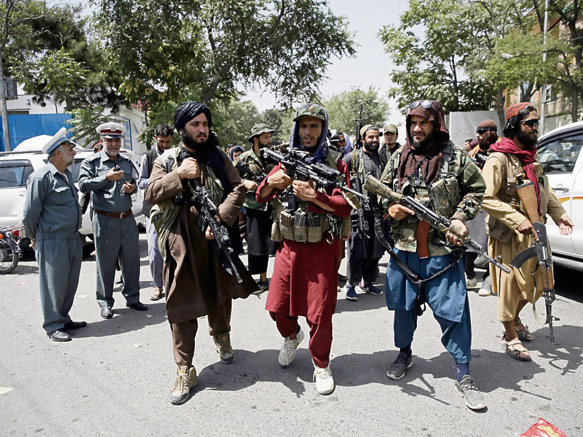 Taliban, teroristi, Kábul, Afganistan