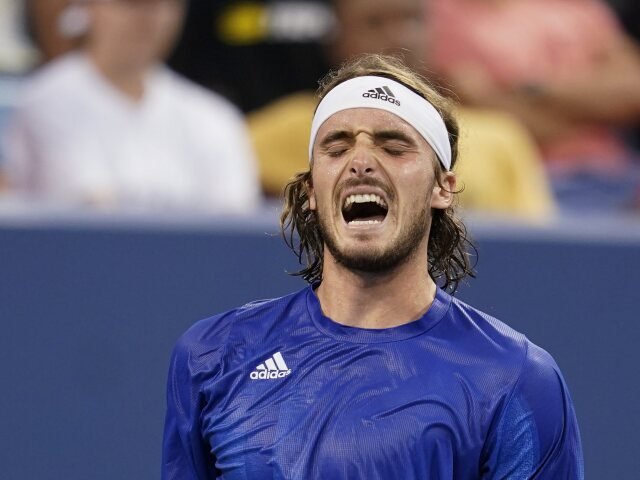 USA Cincinnati šport tenis dvojhra 1/8 Tsitsipas
