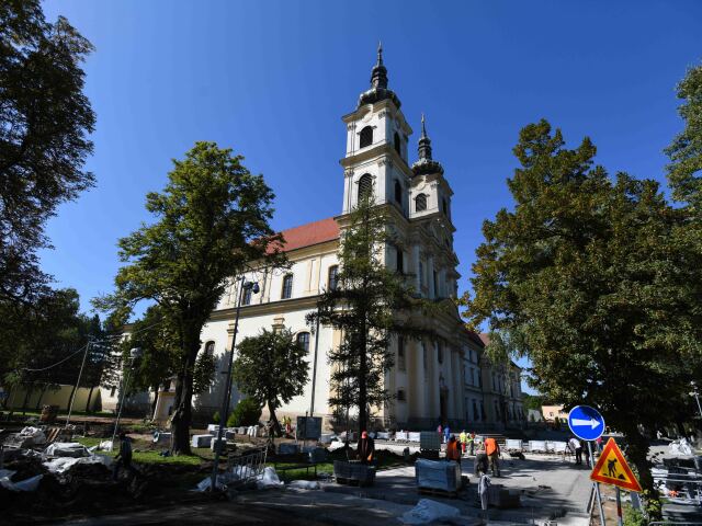 šaštín stráže pápež kostol