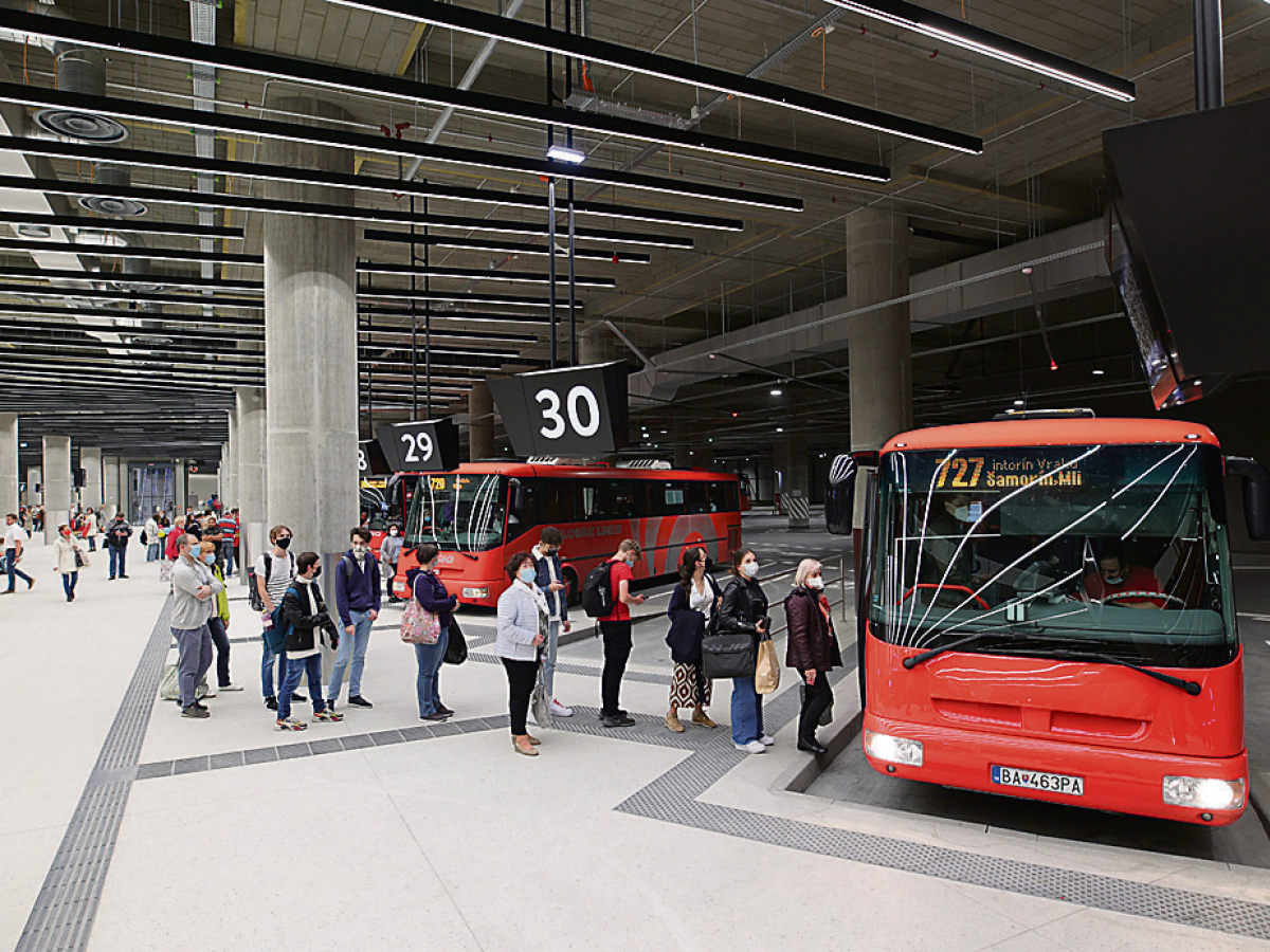 Autobusová stanica Nivy
