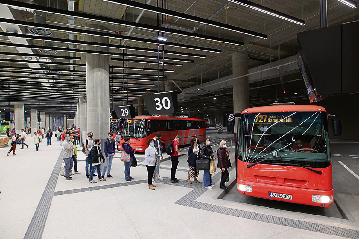 Autobusová stanica Nivy