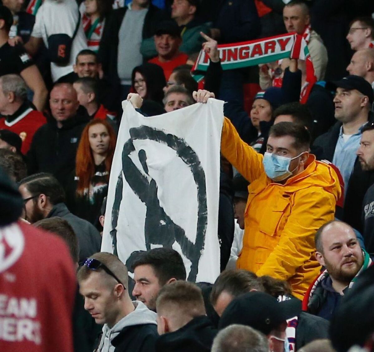 Maďarskí fanúšikovia, Wembley