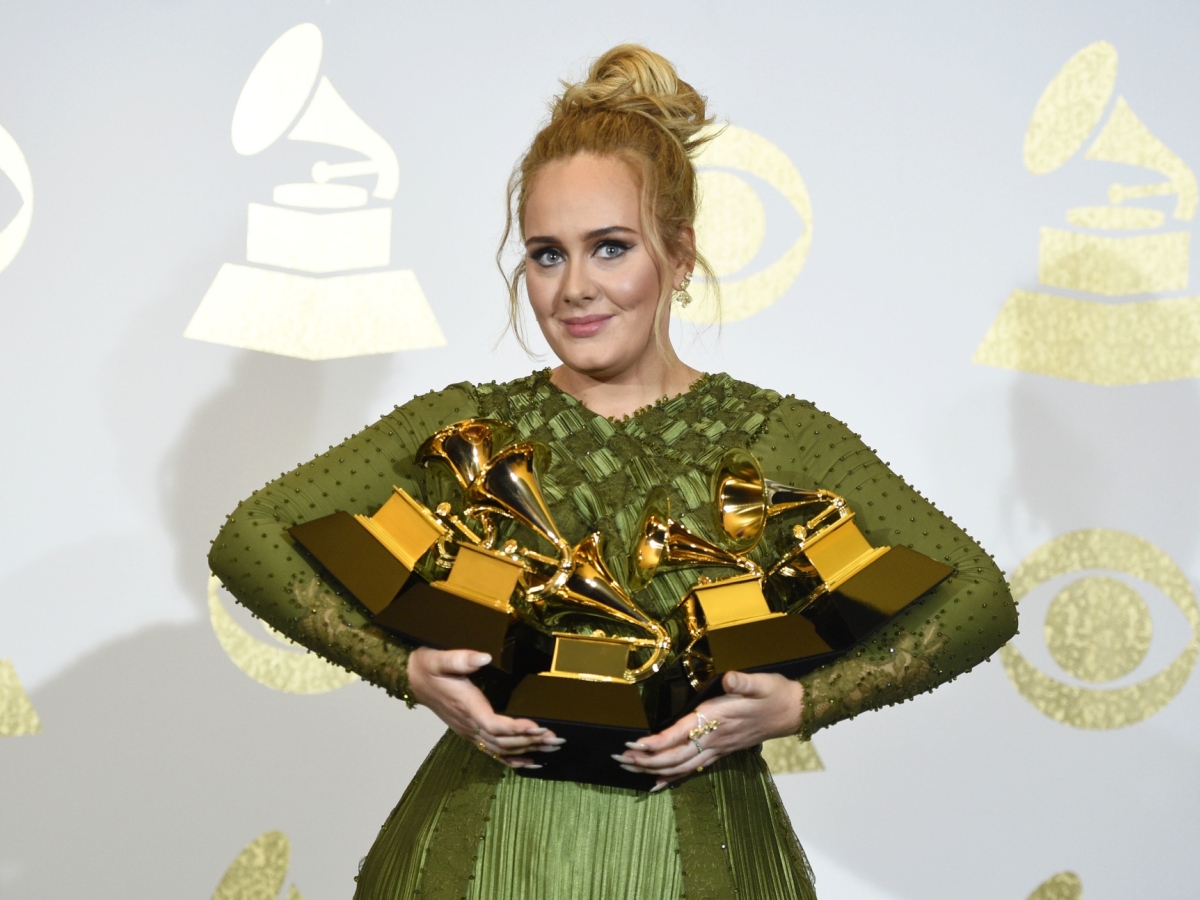 Speváčka Adele na archívnom zábere z roku 2017. 