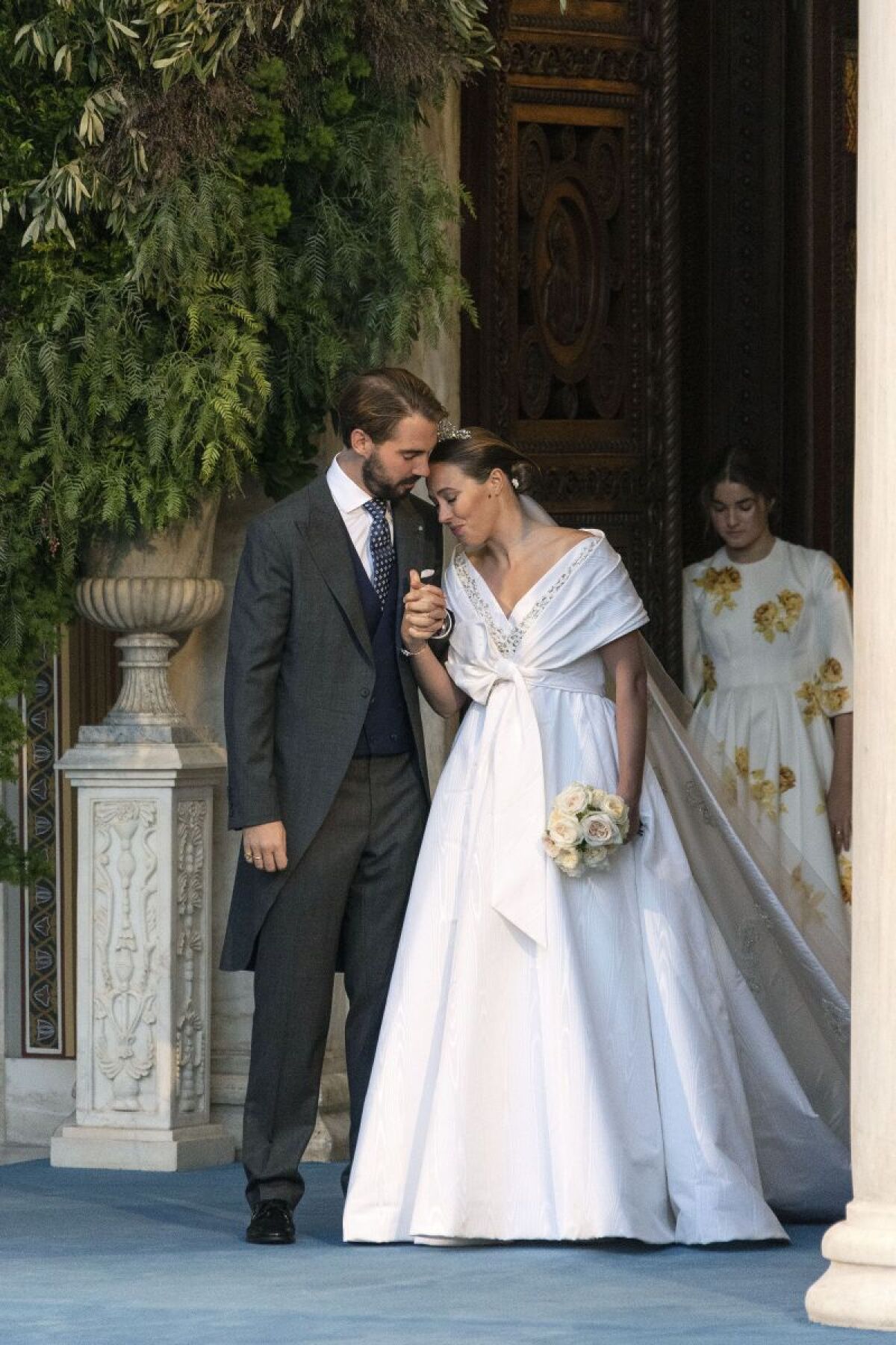CORRECTION Greece Royals Wedding