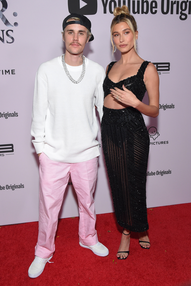 Hailey  a Justin Bieberovci.