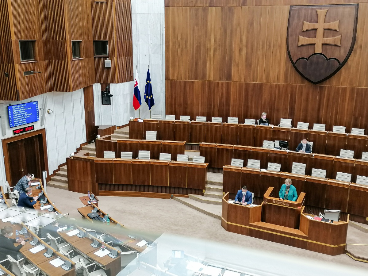 NR SR záborská parlament