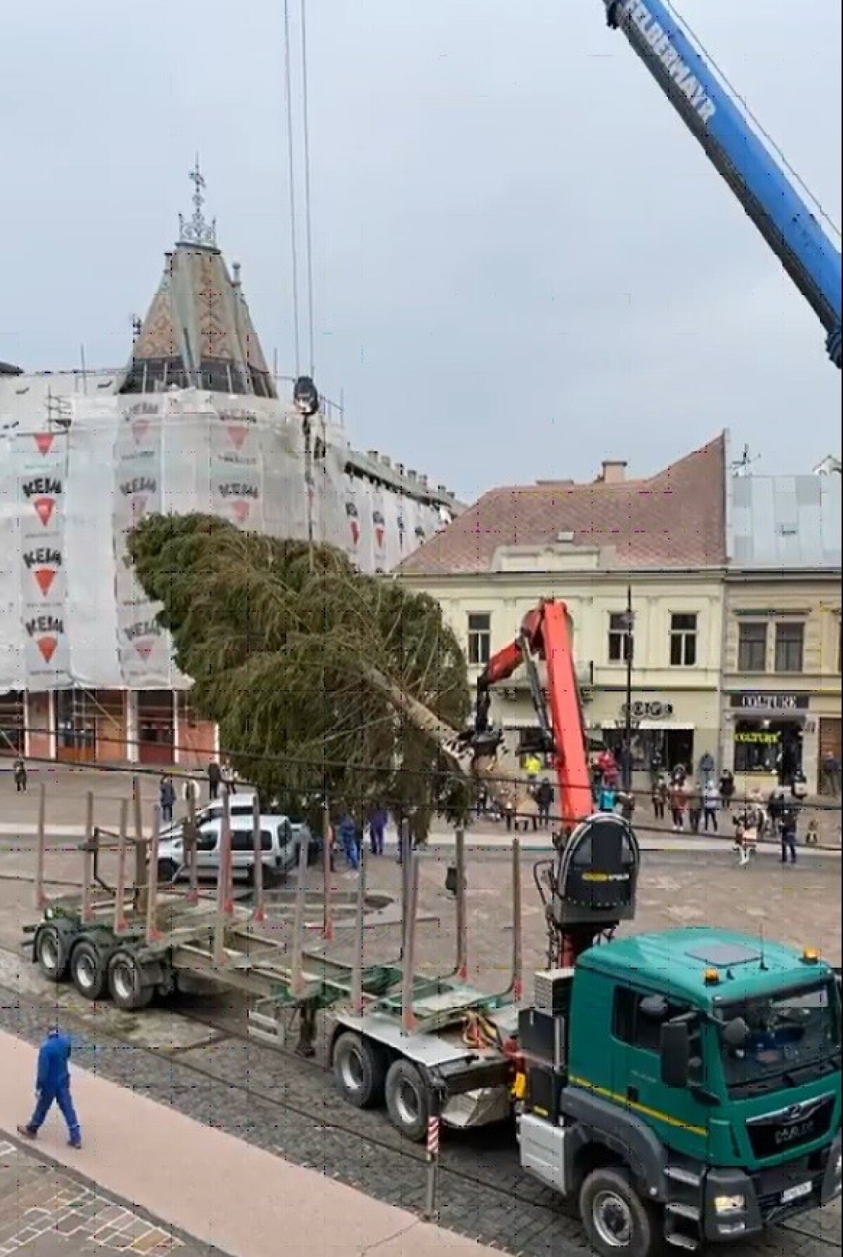 Košice, vianočný strom